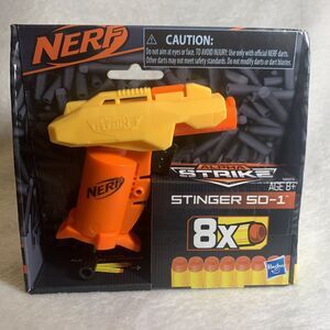 Nerf Alpha Strike Stinger SD-1 Day Gun With 8 Darts Nib